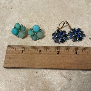 2 pair Kate Spade earrings